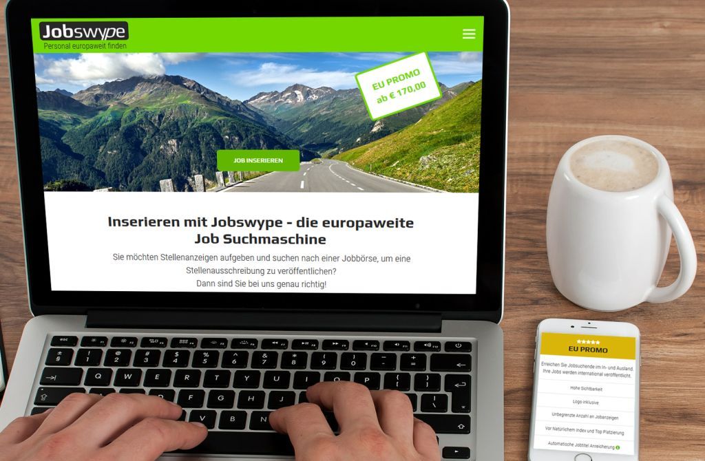 Jobswype bietet mit b2b.jobswype.com neue Plattform inklusive Übersetzungsoption für die europaweite Personalsuche.
